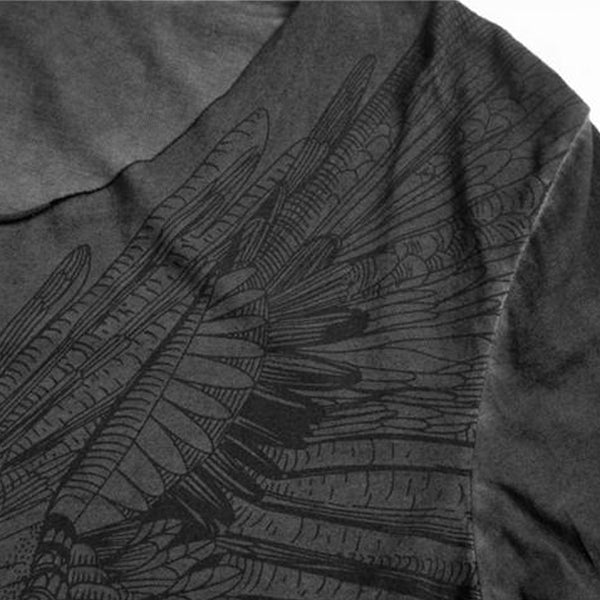 Retro Washed Eagle T-shirt by Altaes Design