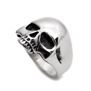 Vintage Silver Skull Ring