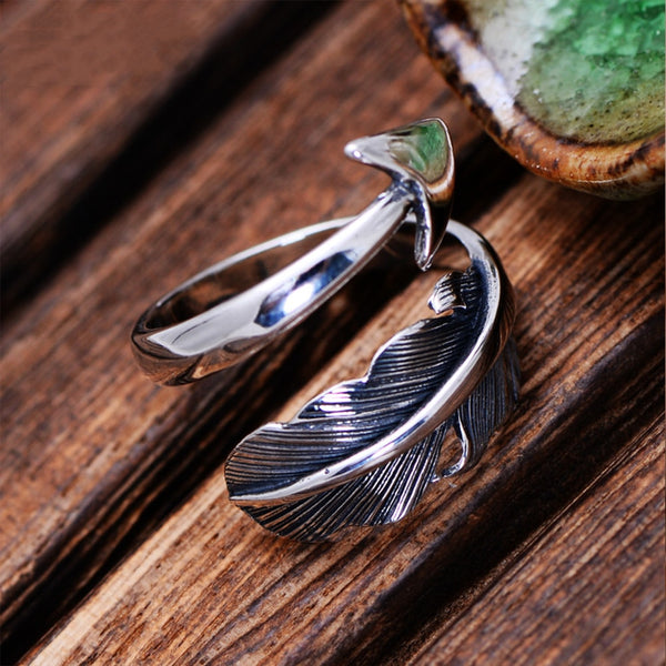 Vintage Silver Resizable Arrow Ring