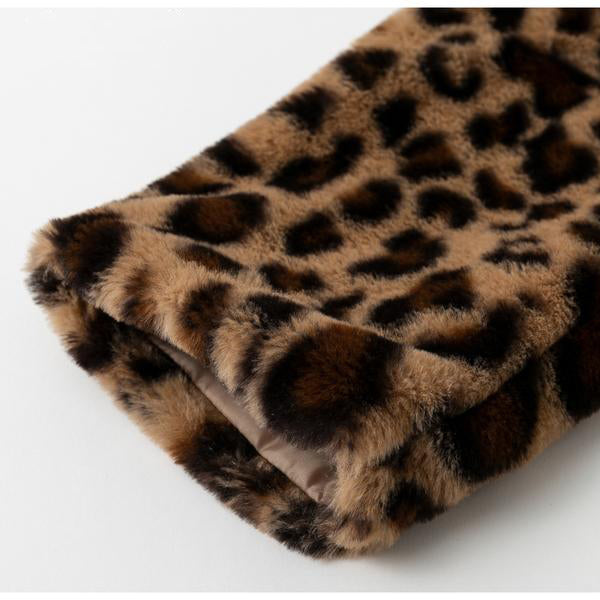 Leopard Faux Fur Coat by Altaes Design