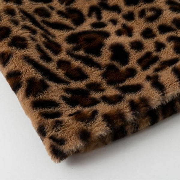 Leopard Faux Fur Coat by Altaes Design