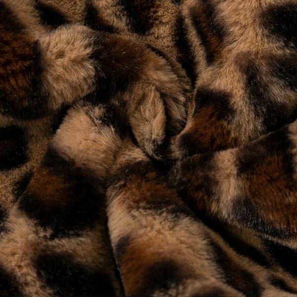 Leopard Faux Fur Coat by Altaes Design